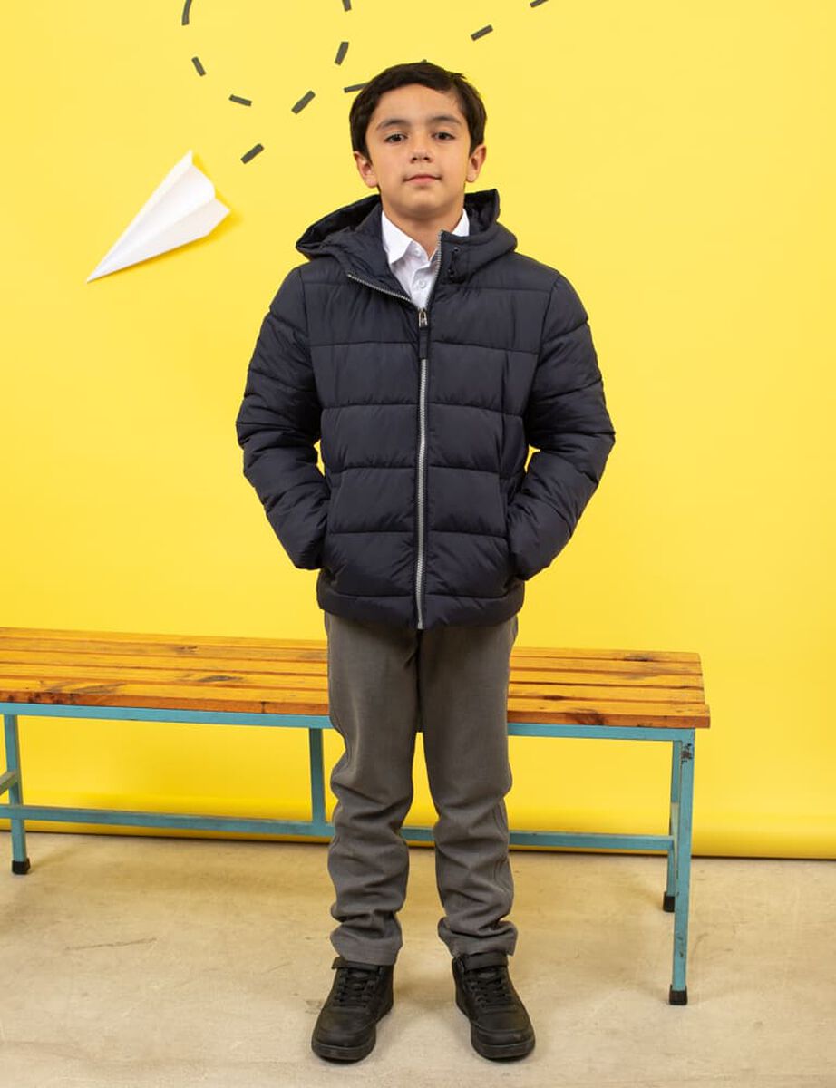 Parka Escolar Unisex Talla 6/8 Crescendo
