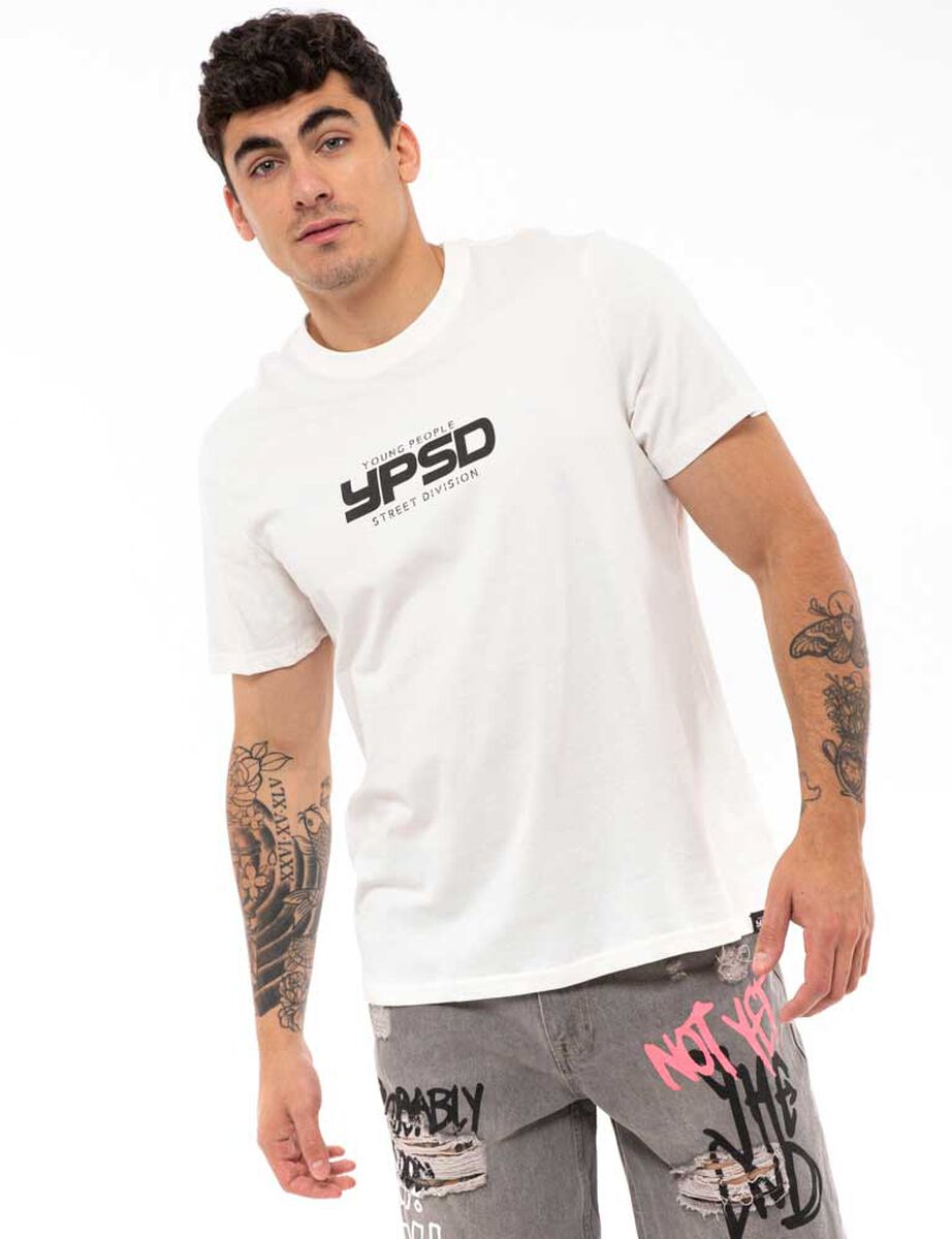 Polera Algodón Metro Manga Corta Hombre Icono