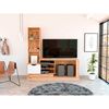 Centro de Entretenimiento TuHome Blake Hasta 55" Duna Blanco