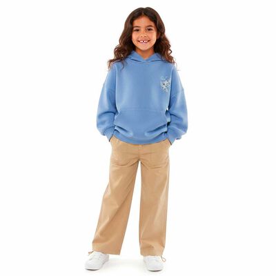 Pantalón Wide Large de Algodón Niña Mila