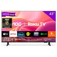 Smart Tv LED 43"" AOC Roku TV 43S5155