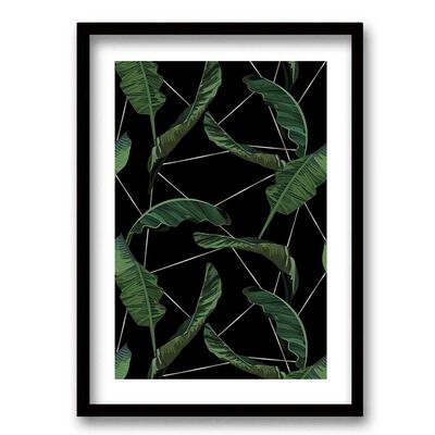 Imagen 1 del producto Cuadro Decorativo Retela Jungla Gold 70 x 50 cm