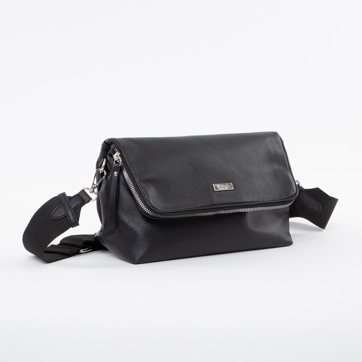 Bolso Ecocuero Negro Icono