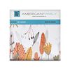 Juego de Sábanas Estampado American Family 144 Hilos 1 Plaza Marsala