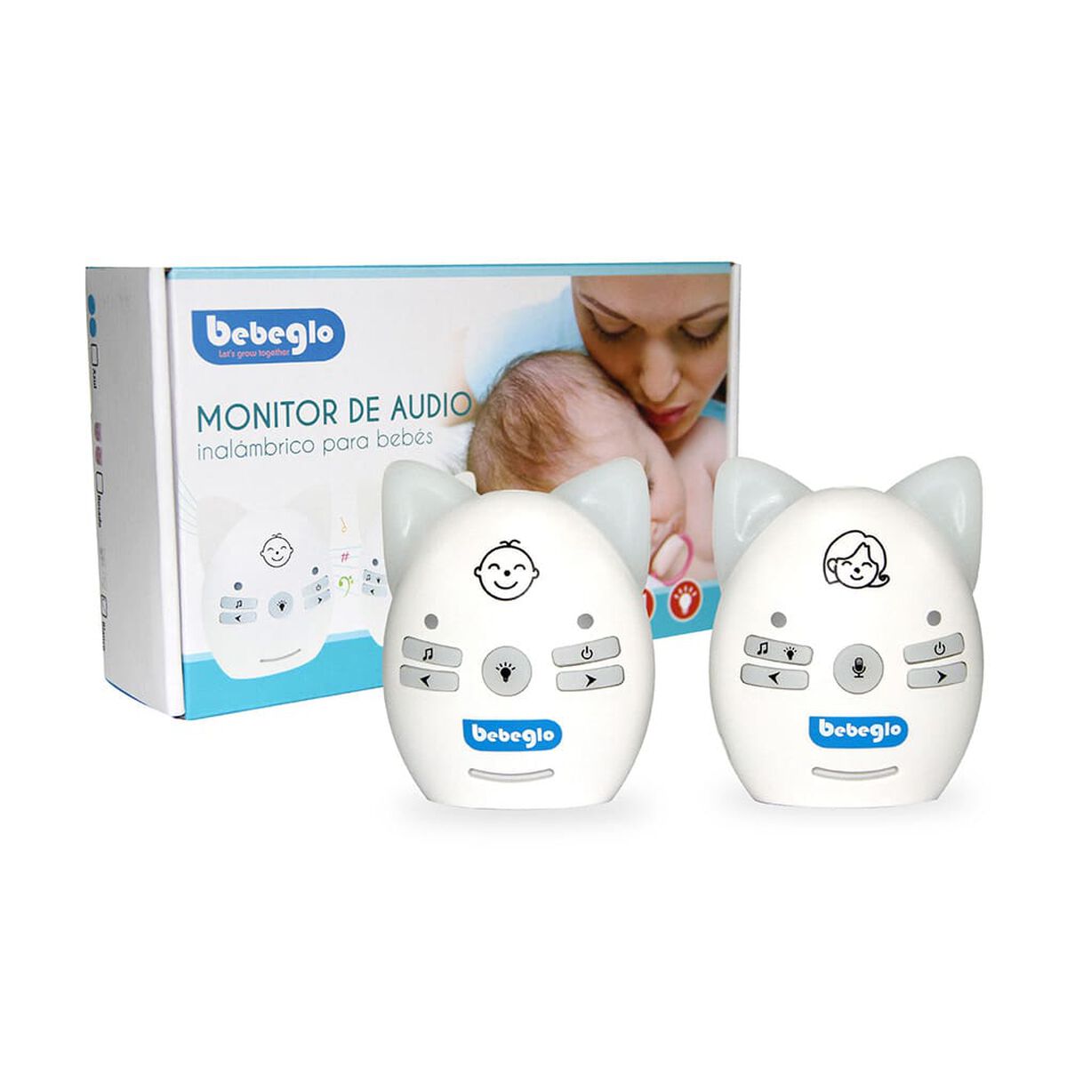 Monitor de Audio Inalámbrico para Bebés Bebeglo