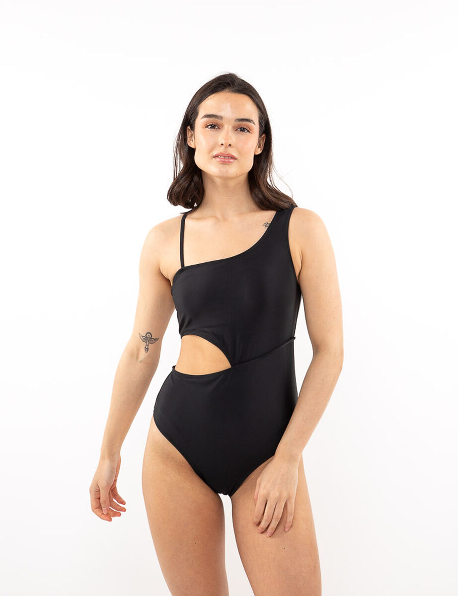 Traje de Ba&ntilde;o Liso Mujer Icono