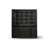 Respaldo Latam Home 1,5 Plazas Napoles PU Negro