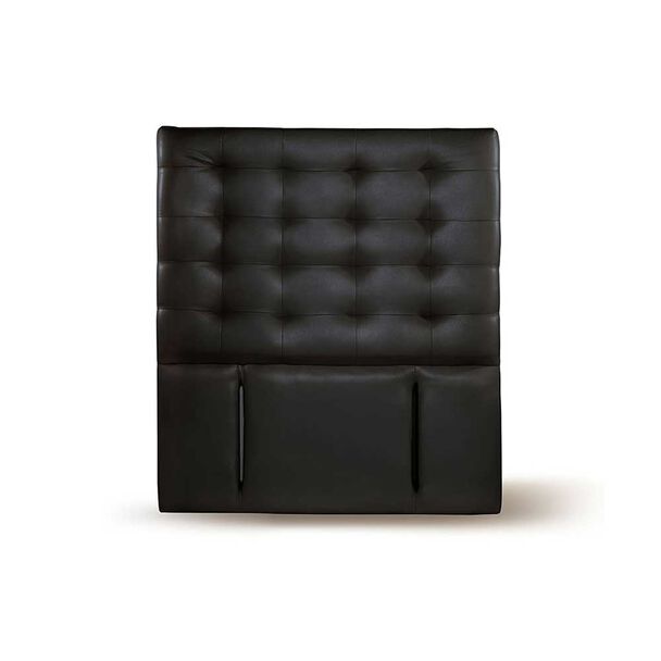 Respaldo Latam Home 1,5 Plazas Napoles PU Negro