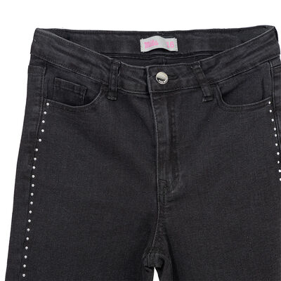 Imagen 2 del producto Jeans Brillos Niña Mila Negro
