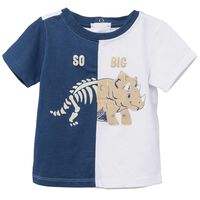 Polera Dino Manga Corta Chess Baby