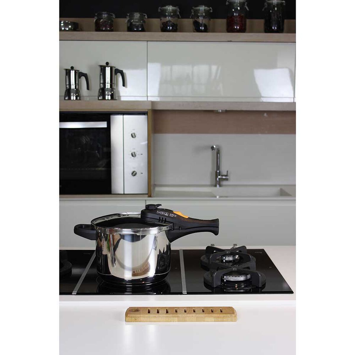 Olla a Presión Acero Inoxidable Magefesa Style 6 lt