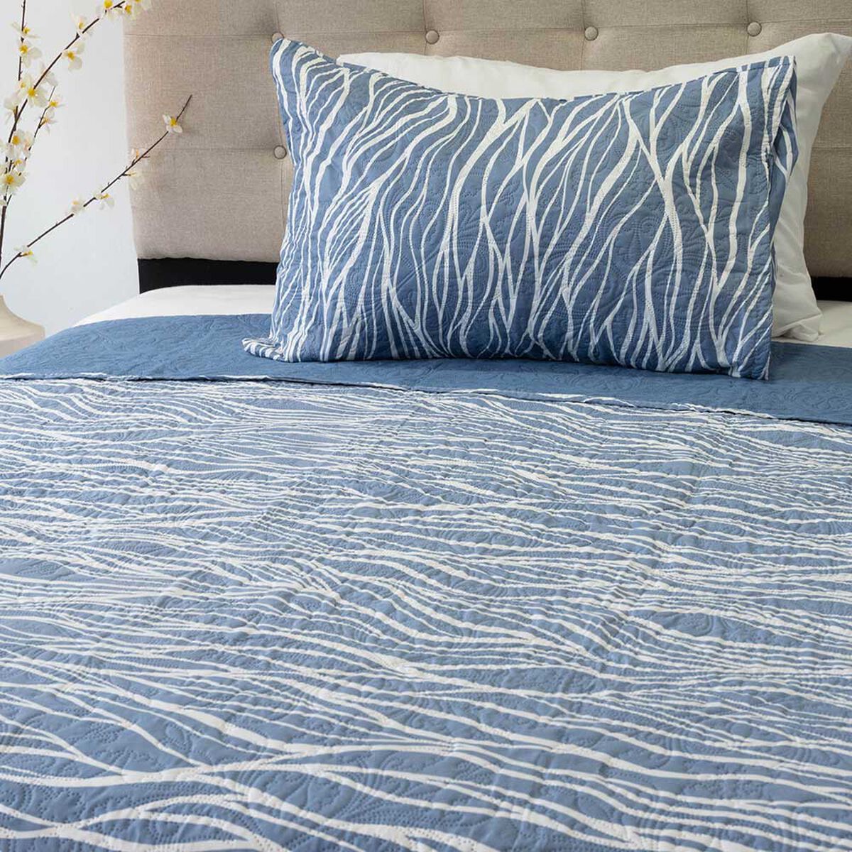 Quilt Doral 1,5 Plazas Hotpress Origins D1 Estampado