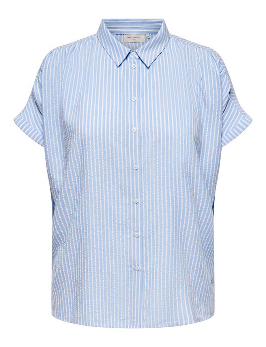 Blusa Rayas Manga Corta Mujer Only Carmakoma
