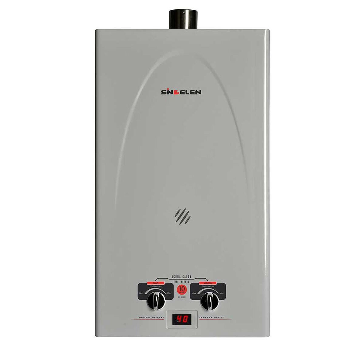 Calefont Gas Natural Sindelen CFF-101GNSI 10 lt Tiro Forzado