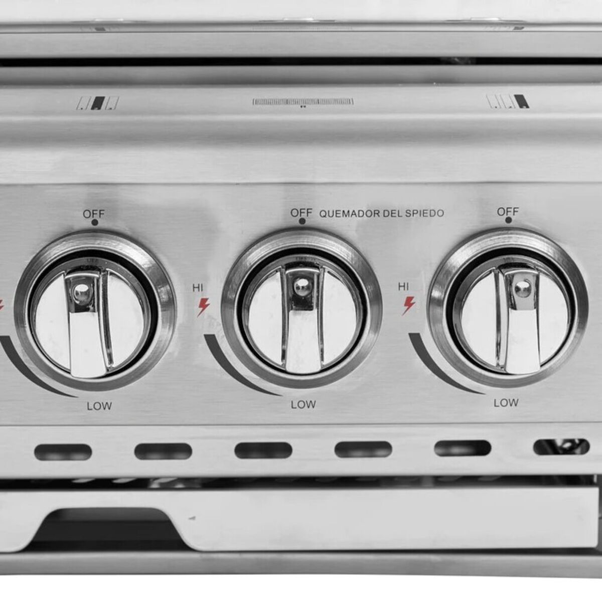 Parrilla a Gas FDV Deluxe 3Q GLP 2.0