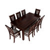 Juego de Comedor Muebles Hema Roma 6 Sillas 2 Sitiales Chocolate