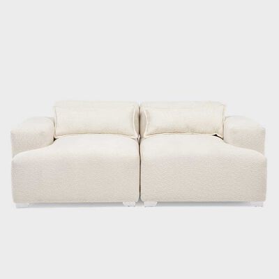 Imagen 2 del producto Sofá Mons Cala 2 Cuerpos Boucle Crudo