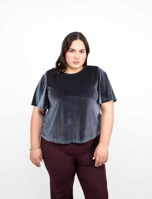 Imagen 1 del producto Polera Manga Corta Mujer Extralindas Petroleo