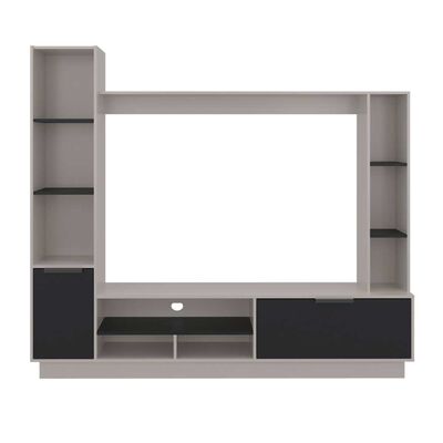 Imagen 2 del producto Estante TV TuHome Marsella Hasta 60"" Fresno Europeo Y Wengue