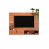 Panel TV Almore Italia Freijo y Gris Hasta 50" + Seccional