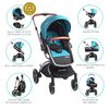 Coche Travel System Deluxe 360° Verde Bebesit