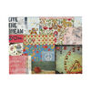 Set 4 Individuales de Mesa Via Deco Clasic Print Estampado 42 x 32 cm