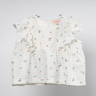Conjunto Polera+Short Niña Chess Baby
