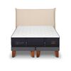 Cama Europea CIC Base Dividida 2 Plazas Grand Premium + Respaldo Tiber