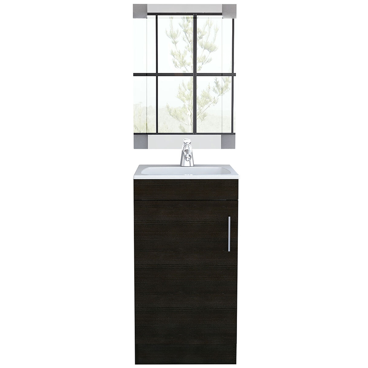 Mueble de Lavamanos + Espejo TuHome Madrid
