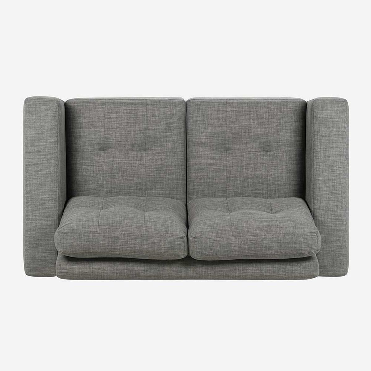 Sofá Rosen Mira Zander 2 Cuerpos Gris