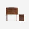 Bed Boxet Rosen 1,5 Plazas Ergo T + Respaldo + Velador Veneto