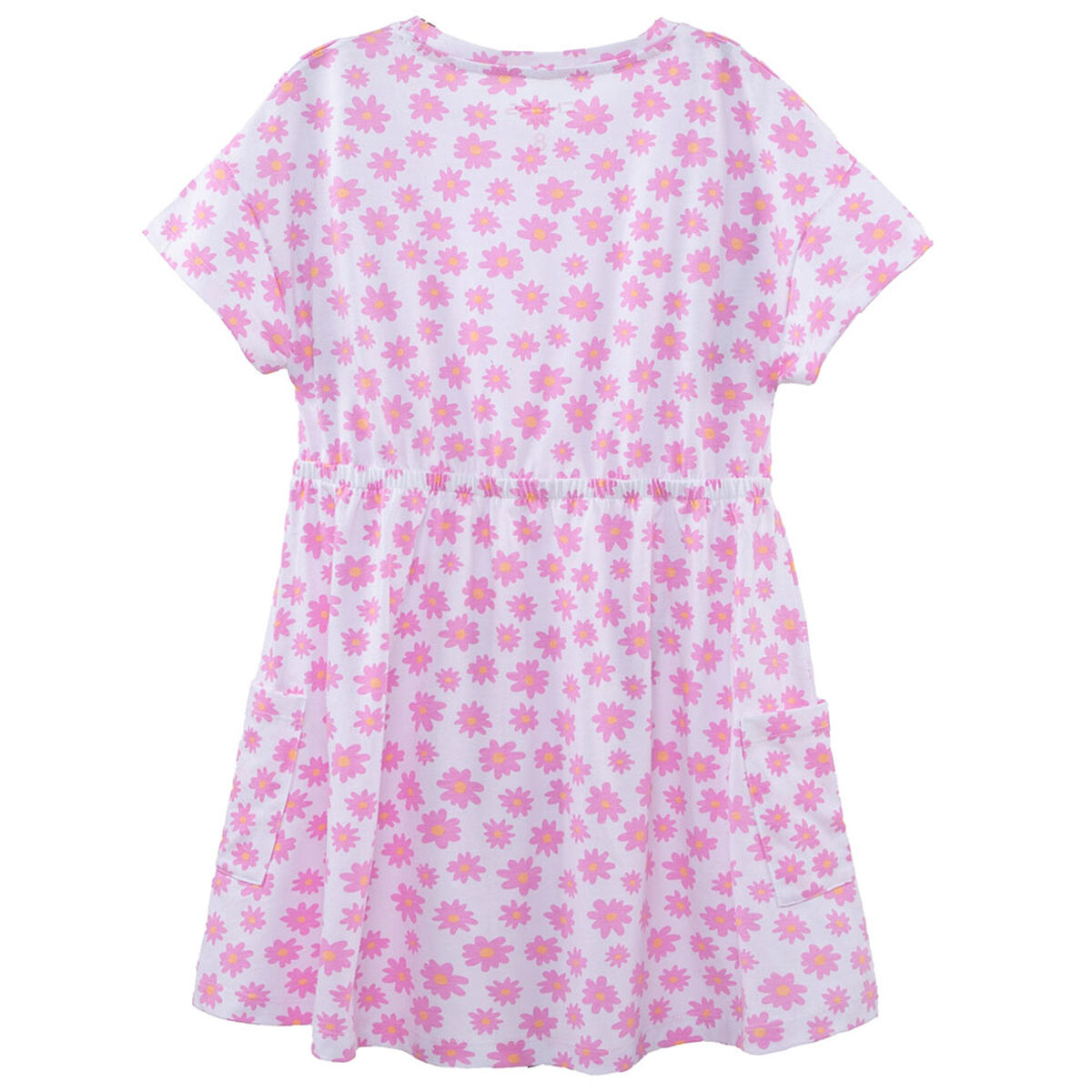 Vestido Full Estampado de Algodón Niña Chess