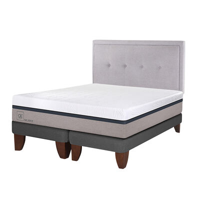 Imagen 2 del producto Cama Europea CIC Base Dividida 2 Plazas Balance + Respaldo Ganges