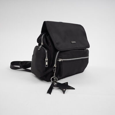 Mochila Negro Mujer Icono