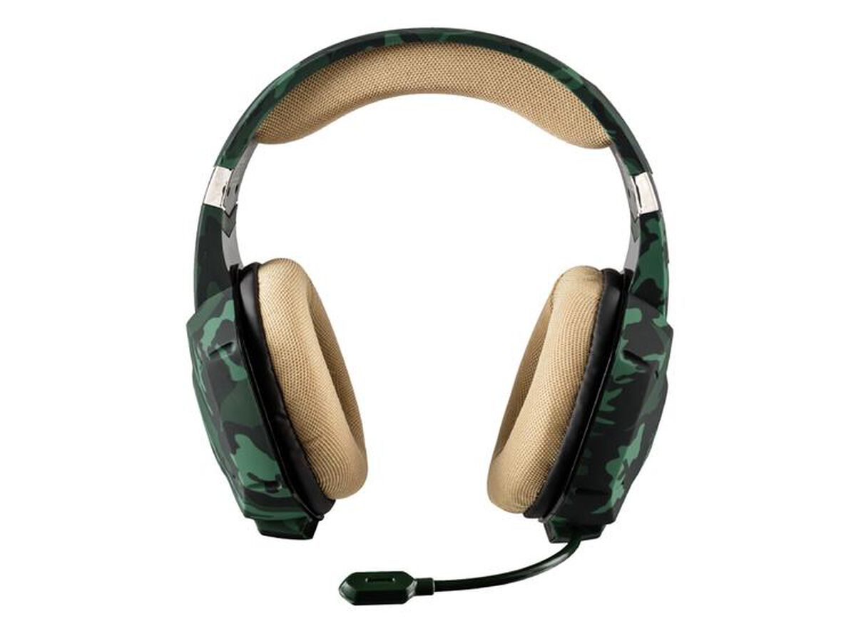 Audifonos Gamer Trust Gaming GXT 322C Camuflaje / Verde