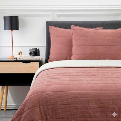 Cobertor Corduroy Sherpa Zibel 1.5 Plazas