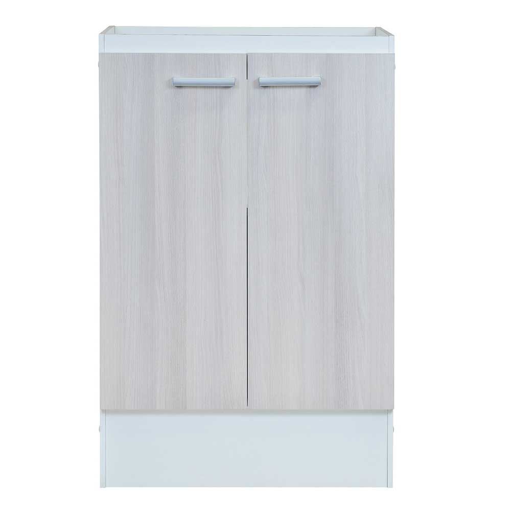 Base con Repisa Mobikit Acacia 2 Puertas Arena