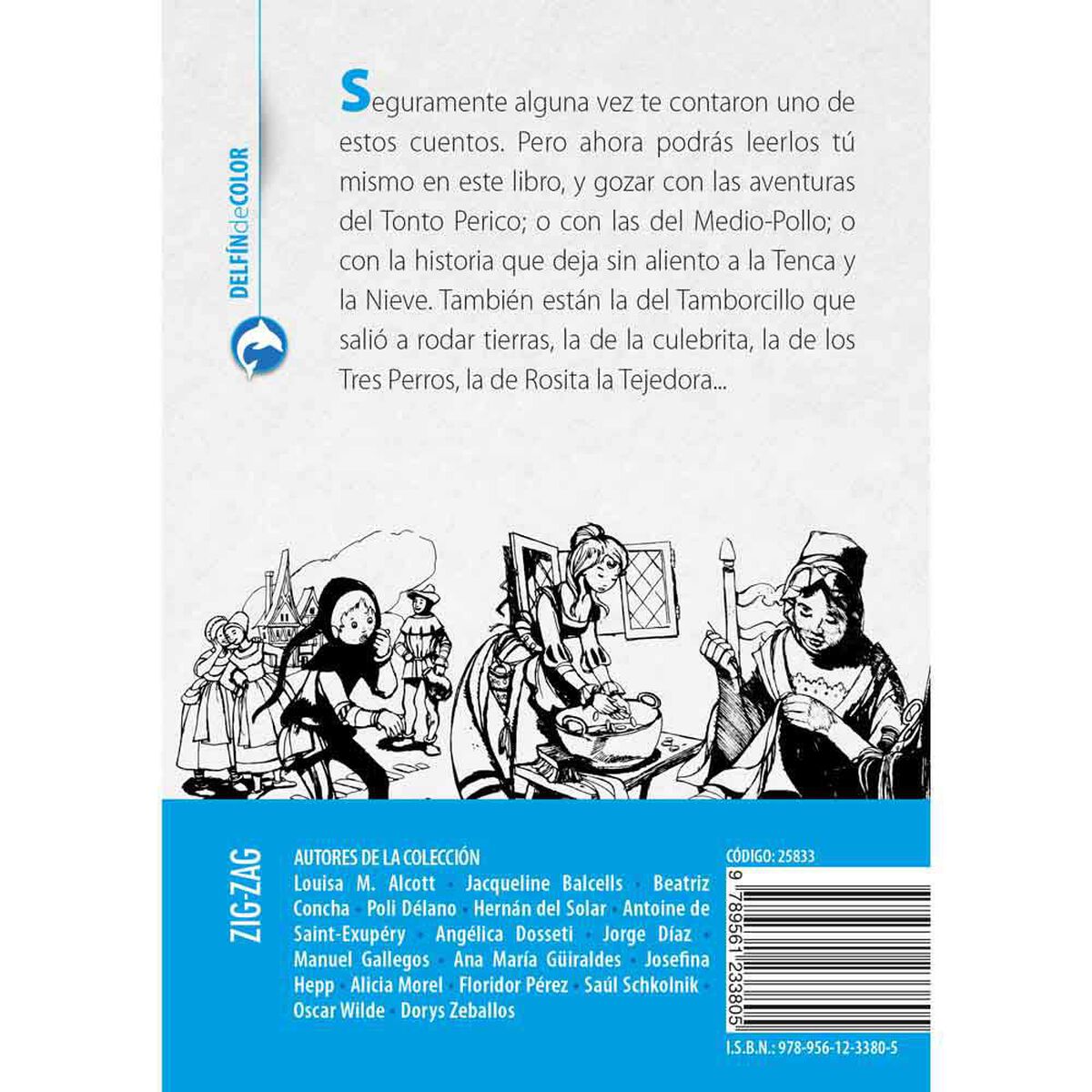 Libro Cuentos Chilenos Blanca Santa-Cruz Zig-Zag