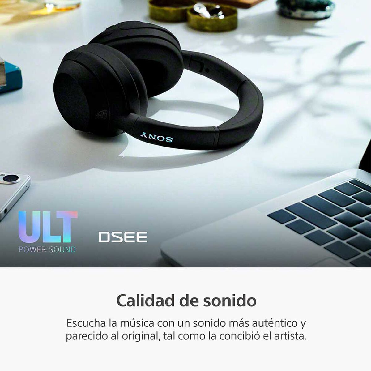 Audífonos Bluetooth Over Ear SONY WH-ULT900N/BZU Negro