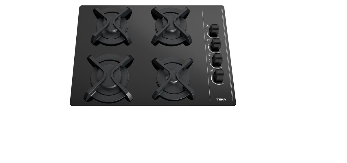 Encimera a Gas Teka GBC 64003 KBB 4 Quemadores