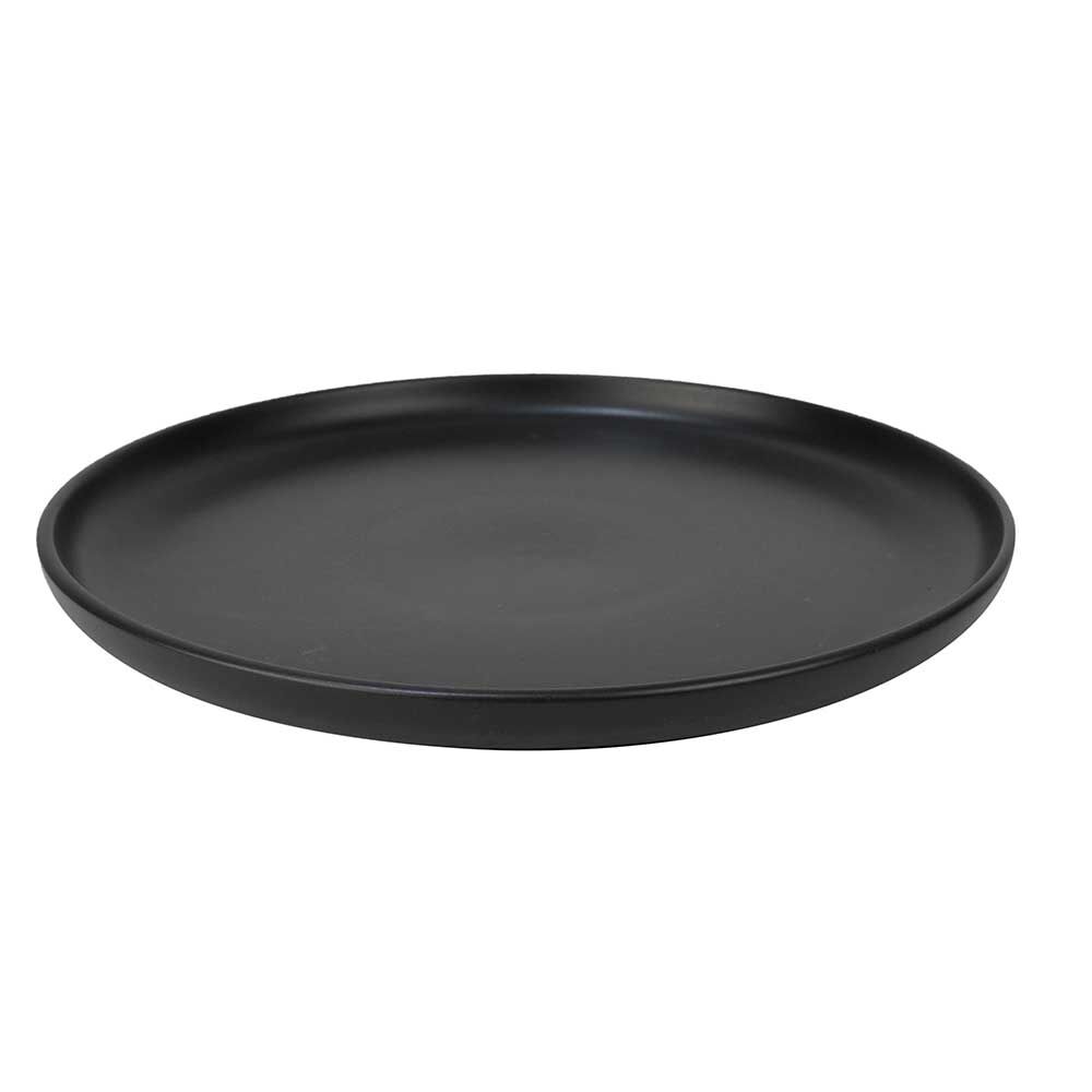 Set 4 Platos Base Doral Porto Servo Negro