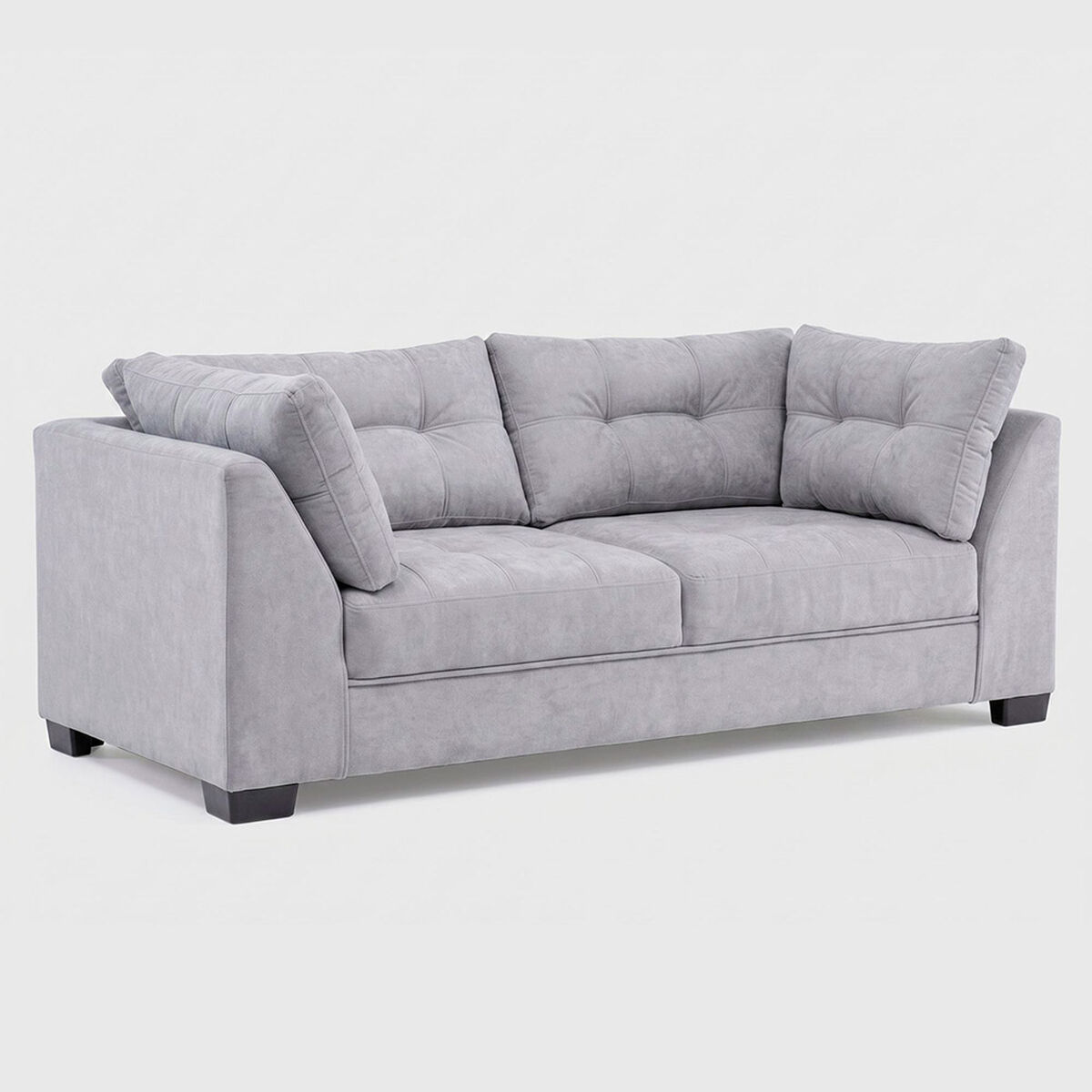 Sof&aacute; Muebles MPR Edimburgo 2 Cuerpos Gris Claro