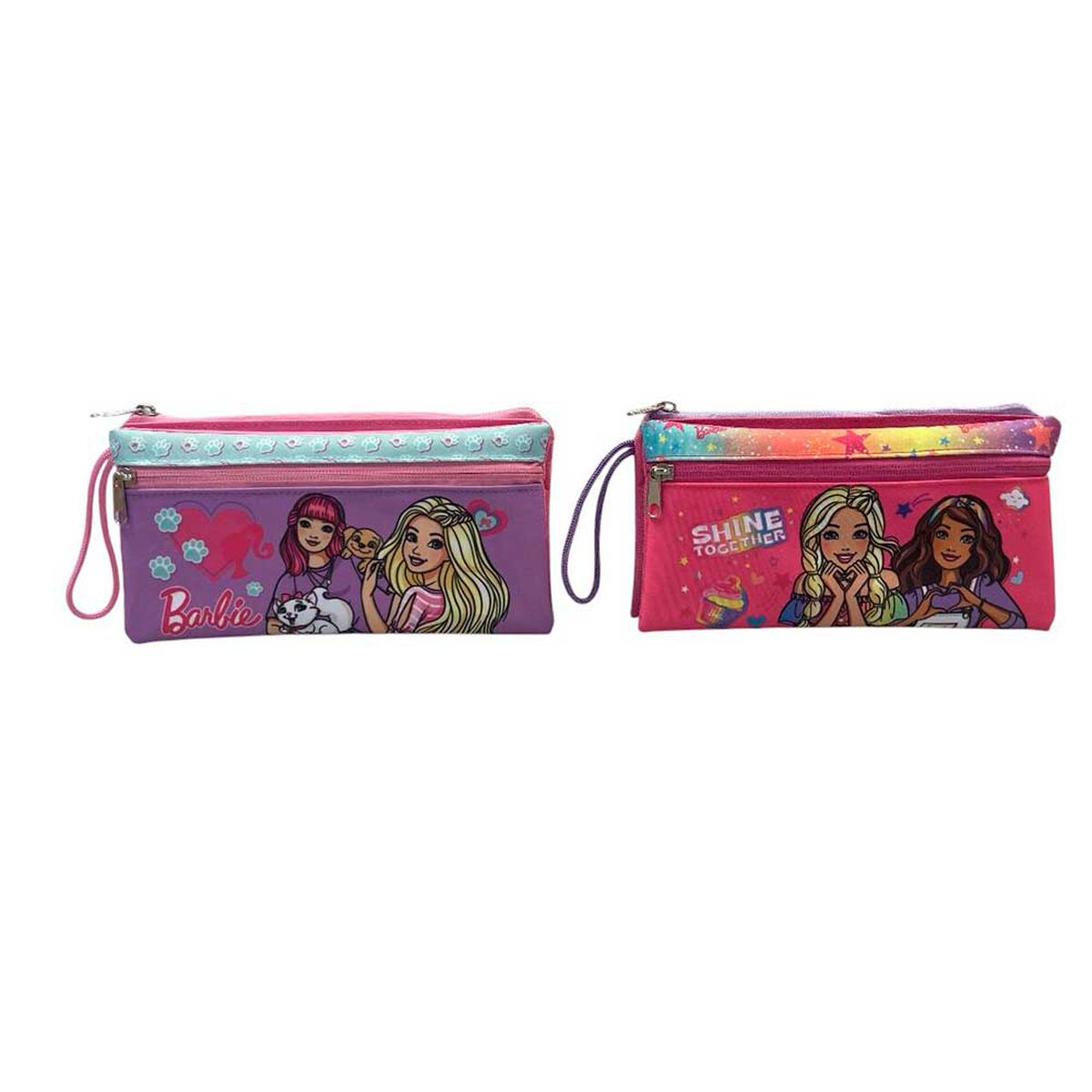 Estuche Doble Cierre 2 Diseños Surtido Barbie