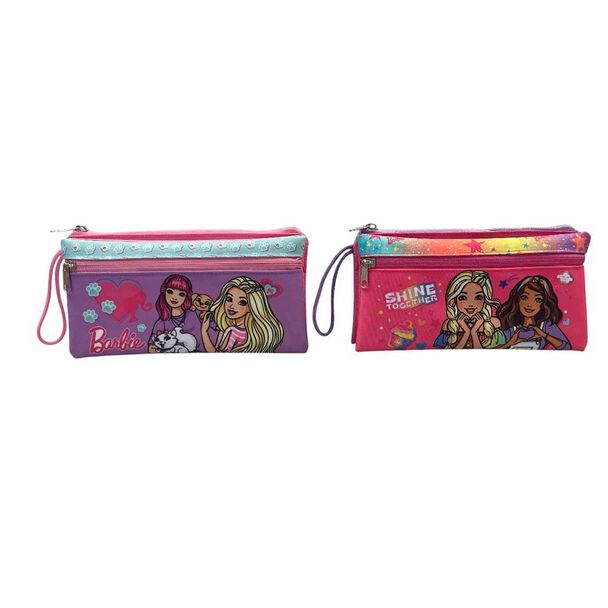 Estuche Doble Cierre 2 Diseños Surtido Barbie