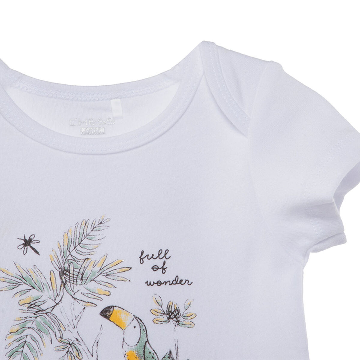 Pack 3 Pilucho Manga Corta de Algod&oacute;n Chess Baby