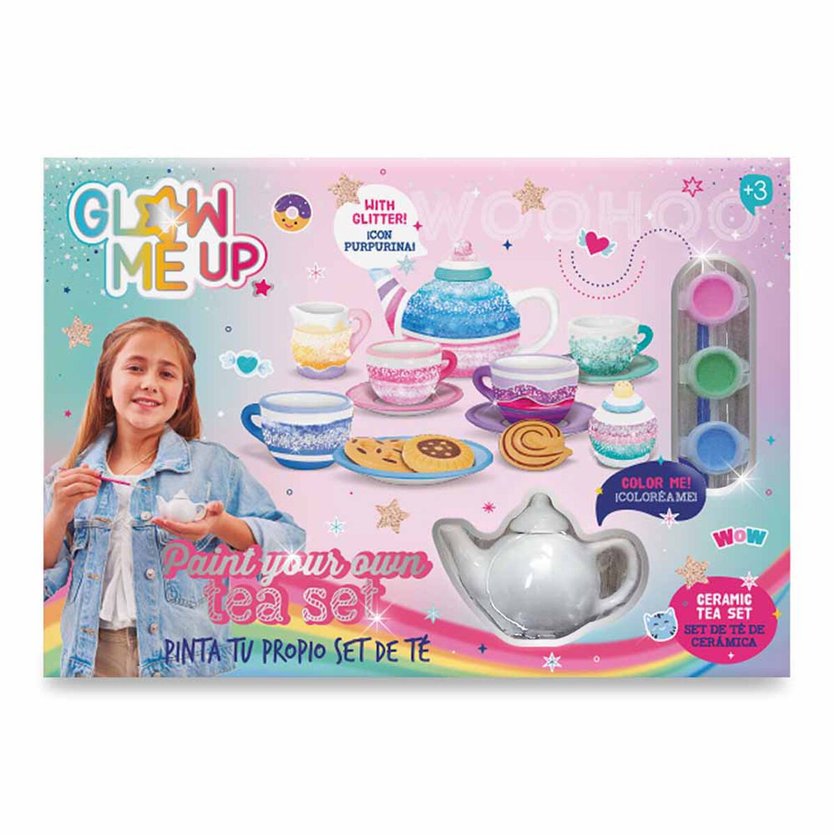 Pinta tu Set de T&eacute; Glow Me Up