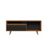Rack TV Home Mobili Emi Hasta 60" Negro