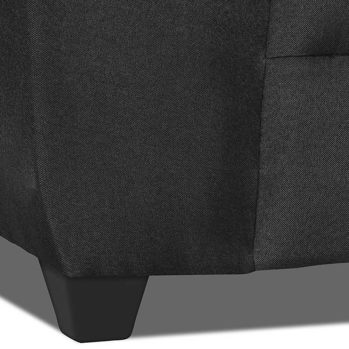 Sofá Seccional Derecho Innovamuebles Australia 3-1 Cuerpos Negro