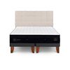 Cama Europea CIC Base Dividida Súper King Premium + Respaldo Ebro