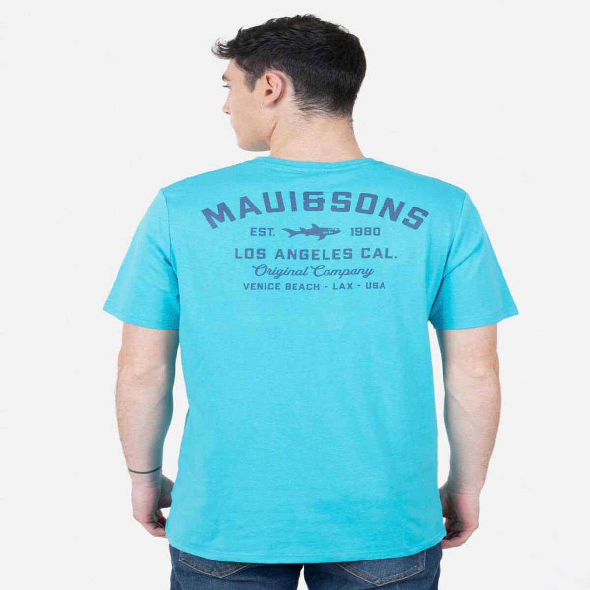 Pack Polera Manga Corta + Billetera Hombre Maui & Sons